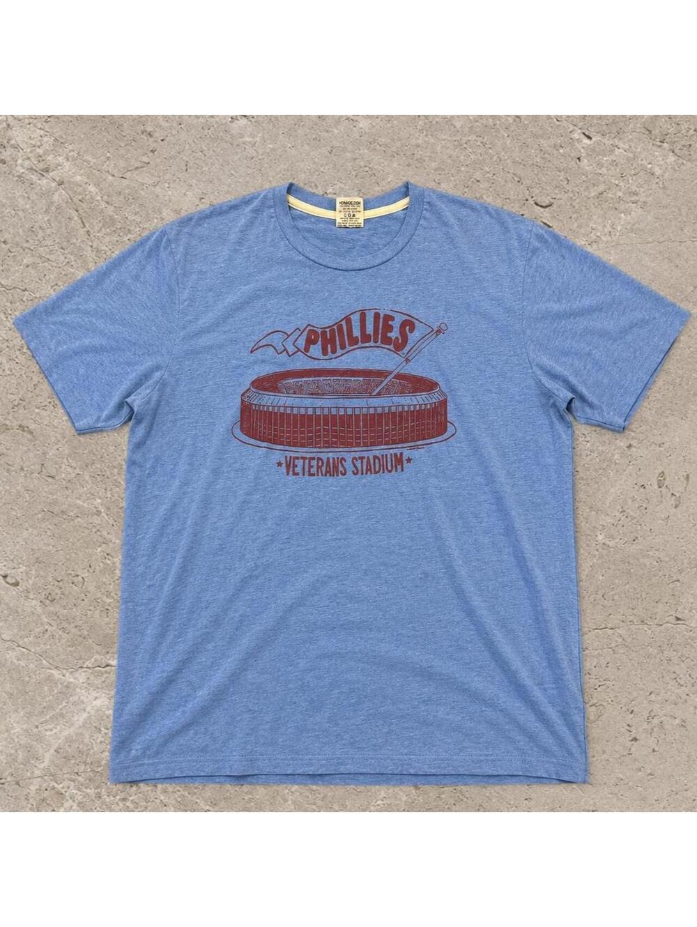 Vintage style Homage Phillies Veterans Stadium T-Shirt
